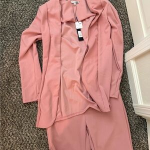 Fashion nova blazer two piece set